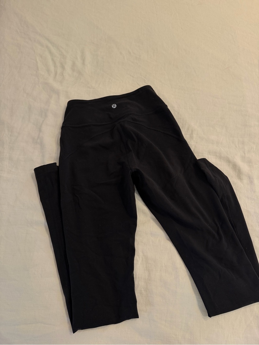 lululemon athletica Black Flare Leggings